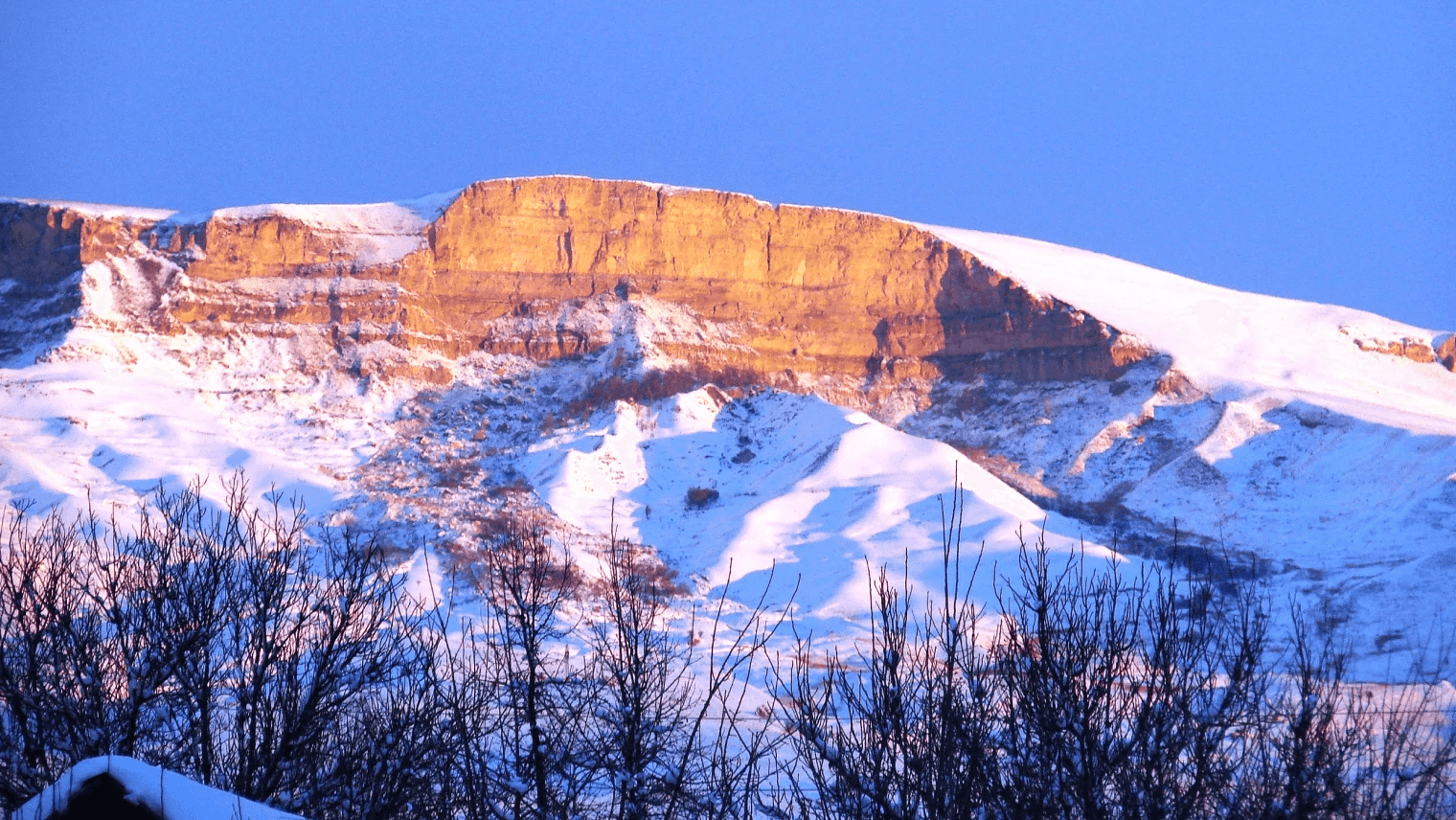 Гора Джиса winter 1