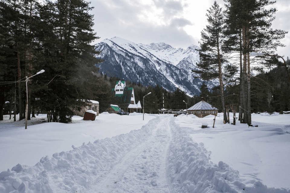 Марухское ущелье winter 5