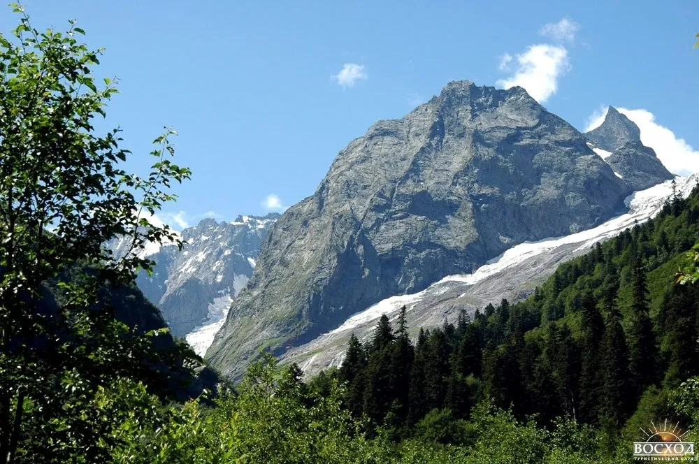 Аман Ауз — смотровая — фото маршрута на Аман-Ауз, Архыз, фото 1