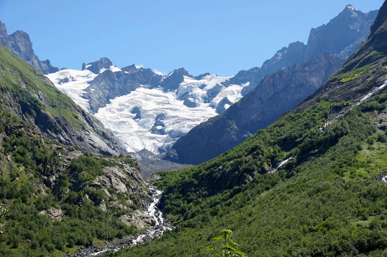Аман Ауз — смотровая с границей Абхазии — фото маршрута на Аман-Ауз, Архыз, фото 1 — Как там летом
