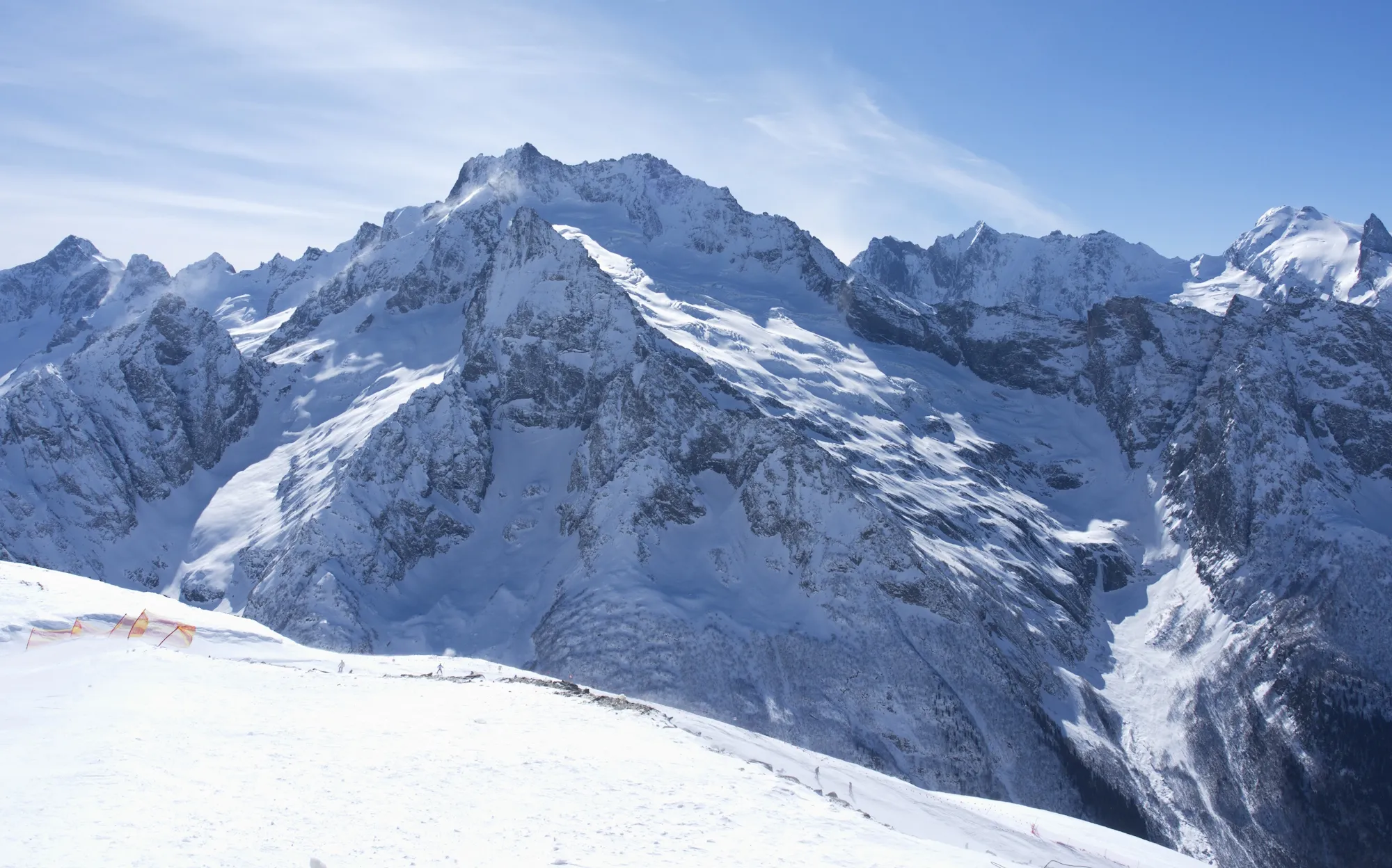 Аман Ауз — смотровая с границей Абхазии — фото маршрута на Аман-Ауз, Архыз, фото 2 — Как там зимой