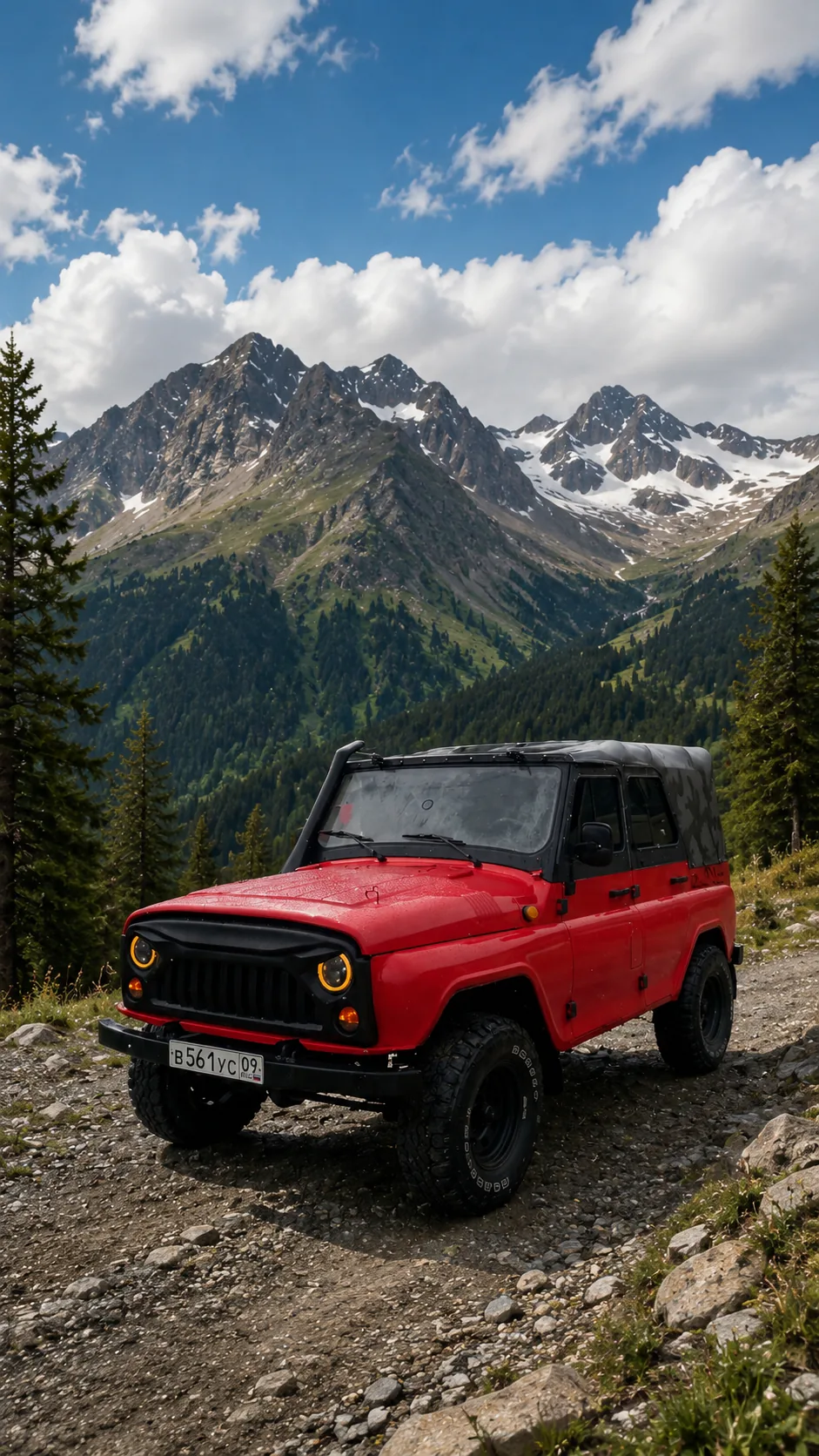 Джип-туры в Архызе на внедорожниках 4x4 с водителем-гидом