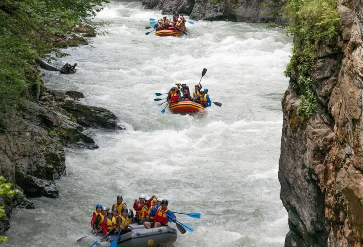 Фото локаций и туров в Архызе — фото рафта на маршруте, Архыз, фото 3
