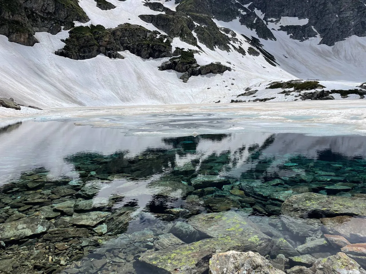 Jeep tour to Dukka lakes — Dukka lakes in summer after snowmelt