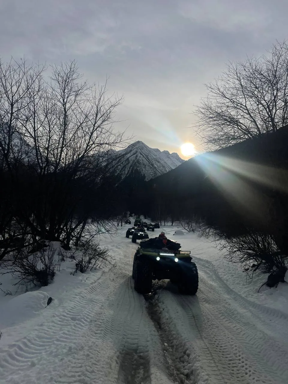 Квадроцикл-болотоход — Аман-Ауз — фото квадроцикла на Аман-Ауз, Архыз, фото 1