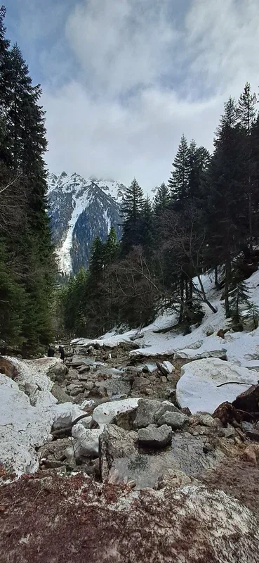 White waterfalls — an ATV at White waterfalls