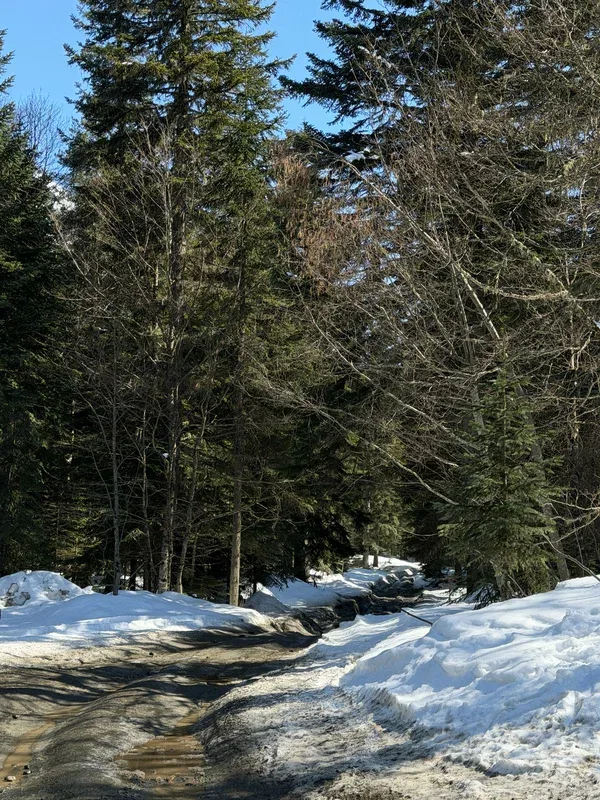 White waterfalls — an ATV at White waterfalls