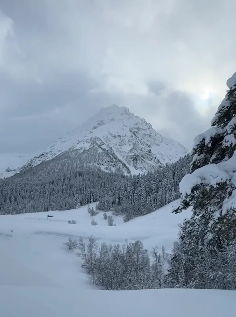 Что делать, если застрял на снегоходе в Архызе