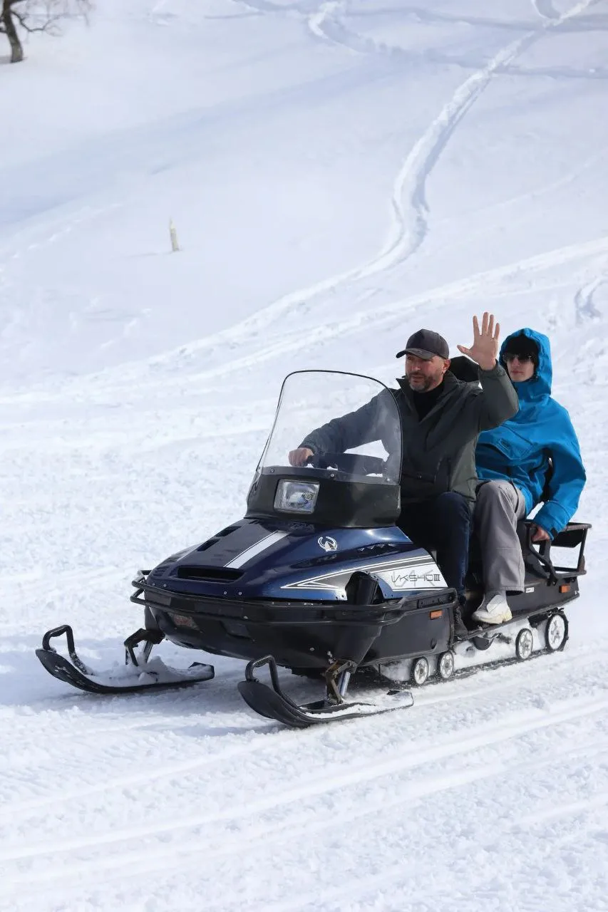 Фото туров в Архызе — фото снегохода на Софийских ледниках, Архыз, фото 23