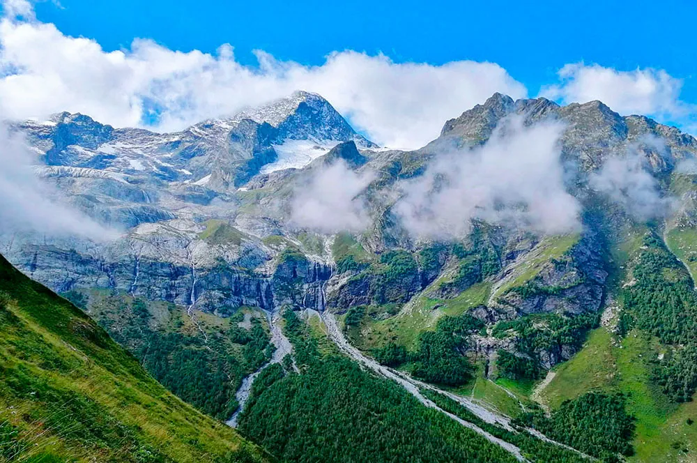 Софийские ледники и водопады — фото маршрута на Софийских ледниках, Архыз, фото 5 — Лето на Софийских ледниках и водопадах